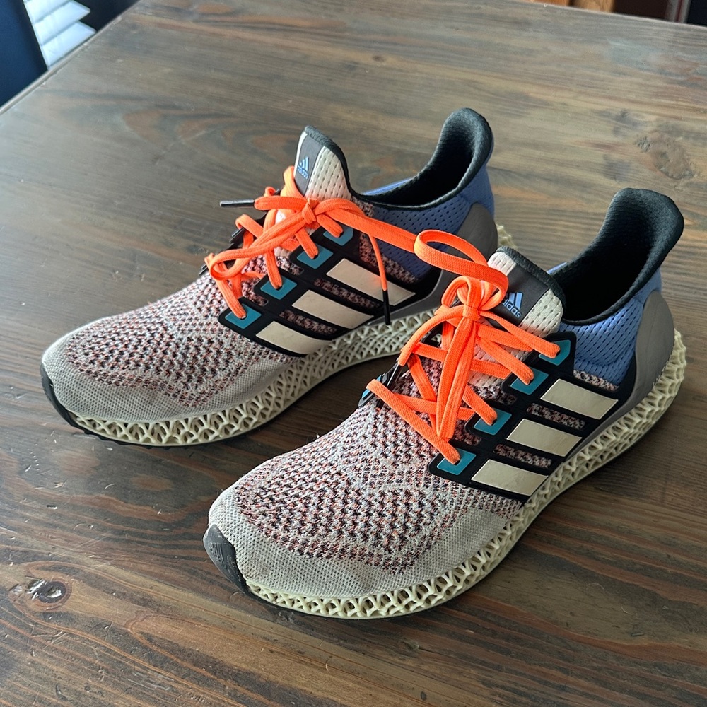 Adidas Ultra 4D Running Shoes Rare Colorway | size 12